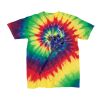 Youth Multi-Color Spiral Tie-Dyed T-Shirt Thumbnail