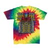 Youth Multi-Color Spiral Tie-Dyed T-Shirt Thumbnail