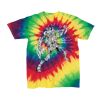 Youth Multi-Color Spiral Tie-Dyed T-Shirt Thumbnail