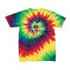 Youth Multi-Color Spiral Tie-Dyed T-Shirt Thumbnail