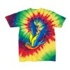 Youth Multi-Color Spiral Tie-Dyed T-Shirt Thumbnail