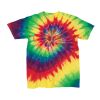 Youth Multi-Color Spiral Tie-Dyed T-Shirt Thumbnail