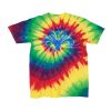 Youth Multi-Color Spiral Tie-Dyed T-Shirt Thumbnail