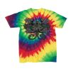 Youth Multi-Color Spiral Tie-Dyed T-Shirt Thumbnail