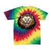 Youth Multi-Color Spiral Tie-Dyed T-Shirt Thumbnail