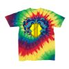 Youth Multi-Color Spiral Tie-Dyed T-Shirt Thumbnail