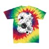 Youth Multi-Color Spiral Tie-Dyed T-Shirt Thumbnail