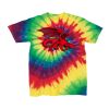 Youth Multi-Color Spiral Tie-Dyed T-Shirt Thumbnail