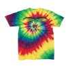 Youth Multi-Color Spiral Tie-Dyed T-Shirt Thumbnail