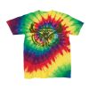Youth Multi-Color Spiral Tie-Dyed T-Shirt Thumbnail