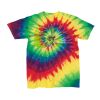 Youth Multi-Color Spiral Tie-Dyed T-Shirt Thumbnail