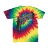 Youth Multi-Color Spiral Tie-Dyed T-Shirt Thumbnail