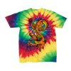 Youth Multi-Color Spiral Tie-Dyed T-Shirt Thumbnail