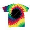 Youth Multi-Color Spiral Tie-Dyed T-Shirt Thumbnail