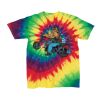 Youth Multi-Color Spiral Tie-Dyed T-Shirt Thumbnail