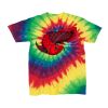 Youth Multi-Color Spiral Tie-Dyed T-Shirt Thumbnail