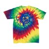 Youth Multi-Color Spiral Tie-Dyed T-Shirt Thumbnail