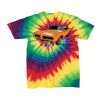 Youth Multi-Color Spiral Tie-Dyed T-Shirt Thumbnail