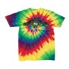 Youth Multi-Color Spiral Tie-Dyed T-Shirt Thumbnail