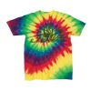 Youth Multi-Color Spiral Tie-Dyed T-Shirt Thumbnail