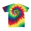 Youth Multi-Color Spiral Tie-Dyed T-Shirt Thumbnail