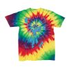 Youth Multi-Color Spiral Tie-Dyed T-Shirt Thumbnail