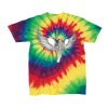 Youth Multi-Color Spiral Tie-Dyed T-Shirt Thumbnail