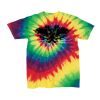 Youth Multi-Color Spiral Tie-Dyed T-Shirt Thumbnail