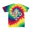Youth Multi-Color Spiral Tie-Dyed T-Shirt Thumbnail