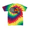 Youth Multi-Color Spiral Tie-Dyed T-Shirt Thumbnail