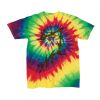 Youth Multi-Color Spiral Tie-Dyed T-Shirt Thumbnail