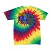 Youth Multi-Color Spiral Tie-Dyed T-Shirt Thumbnail
