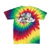 Youth Multi-Color Spiral Tie-Dyed T-Shirt Thumbnail