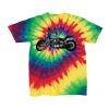 Youth Multi-Color Spiral Tie-Dyed T-Shirt Thumbnail
