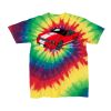 Youth Multi-Color Spiral Tie-Dyed T-Shirt Thumbnail