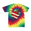 Youth Multi-Color Spiral Tie-Dyed T-Shirt Thumbnail