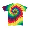 Youth Multi-Color Spiral Tie-Dyed T-Shirt Thumbnail