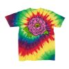 Youth Multi-Color Spiral Tie-Dyed T-Shirt Thumbnail