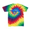Youth Multi-Color Spiral Tie-Dyed T-Shirt Thumbnail