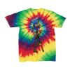 Youth Multi-Color Spiral Tie-Dyed T-Shirt Thumbnail