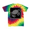 Youth Multi-Color Spiral Tie-Dyed T-Shirt Thumbnail