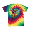 Youth Multi-Color Spiral Tie-Dyed T-Shirt Thumbnail
