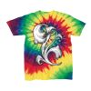 Youth Multi-Color Spiral Tie-Dyed T-Shirt Thumbnail
