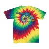 Youth Multi-Color Spiral Tie-Dyed T-Shirt Thumbnail