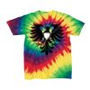 Youth Multi-Color Spiral Tie-Dyed T-Shirt Thumbnail