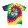 Youth Multi-Color Spiral Tie-Dyed T-Shirt Thumbnail