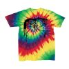 Youth Multi-Color Spiral Tie-Dyed T-Shirt Thumbnail