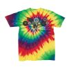 Youth Multi-Color Spiral Tie-Dyed T-Shirt Thumbnail
