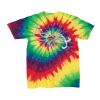 Youth Multi-Color Spiral Tie-Dyed T-Shirt Thumbnail