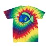 Youth Multi-Color Spiral Tie-Dyed T-Shirt Thumbnail